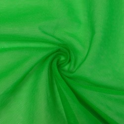 Фатин (мягкий), цвет Светло-зеленый (на отрез)  в Чайковском
