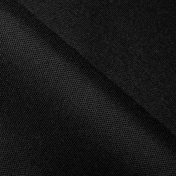 Ткань Оксфорд 600D PU, Черный (на отрез)  в Чайковском