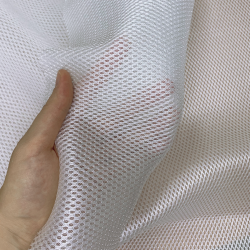 Сетка 3D трехслойная Air mesh 160 гр/м2, цвет Белый (на отрез)  в Чайковском