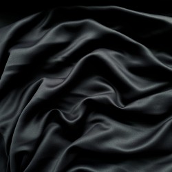 Светозатемняющая ткань для штор &quot;Блэкаут&quot; 95% (Blackout), цвет Черный (на отрез)  в Чайковском
