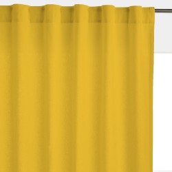 Штора уличная на Трубной ленте (В-220*Ш-145) Желтая, (ткань Оксфорд 600)  в Чайковском