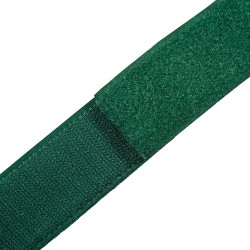 Контактная лента 40мм (38мм) цвет Зелёный (велькро-липучка, на отрез)  в Чайковском